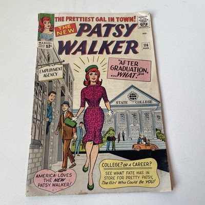 Patsy Walker #116 FN- Hartley Hedy Wolfe Minerva Potts Ted Trent Lingerie Panels