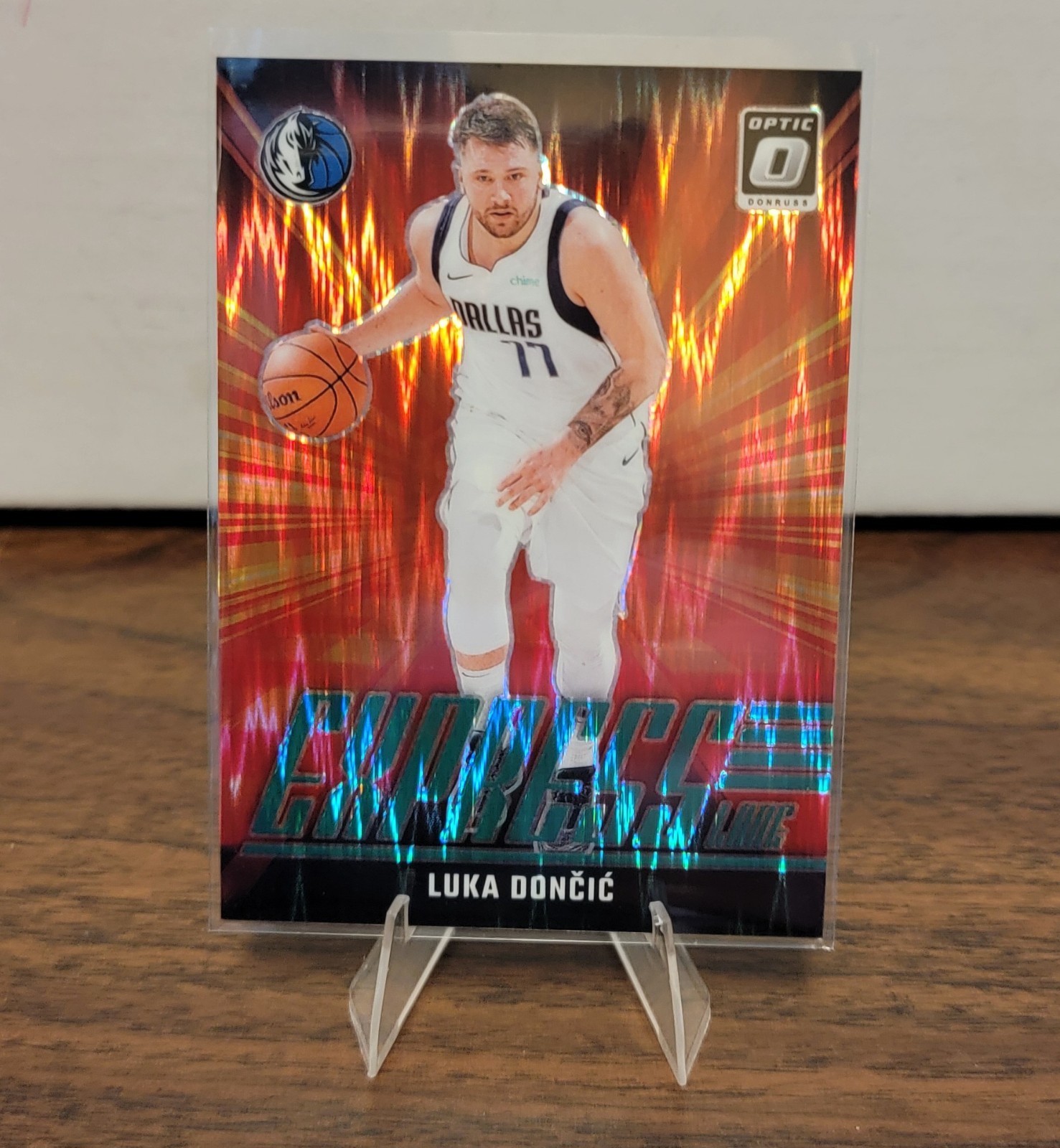 2024-25 Panini Donruss Optic Luka Doncic Green Shock Express Lane /149 #6