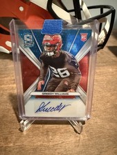 2019 Spectra Blue Red Prizm Greedy Williams Rookie RC Auto SP /99