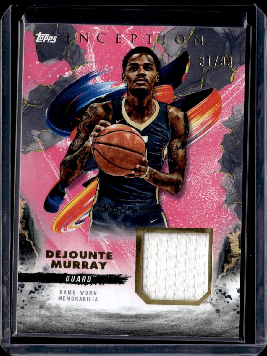 2024-25 Topps Inception #REC-DM Dejounte Murray Game Used Pink