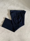 Banana Republic Navy Logan Fit Flare Leg Women’s Stretch Dress Pants, sz 16 — photo 3