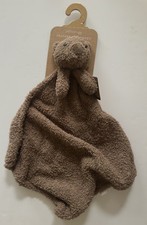 Levi And Emmie Lovey Baby Security Blanket Soothing Feather Knit Teddy Bear