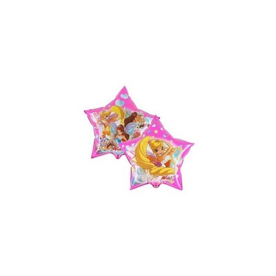 Set palloncini foil stelle rosa 2 unità per decorazione di feste ed eventi