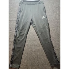 Adias Areoready Athletic Training Pants Men's Size Medium Gray 