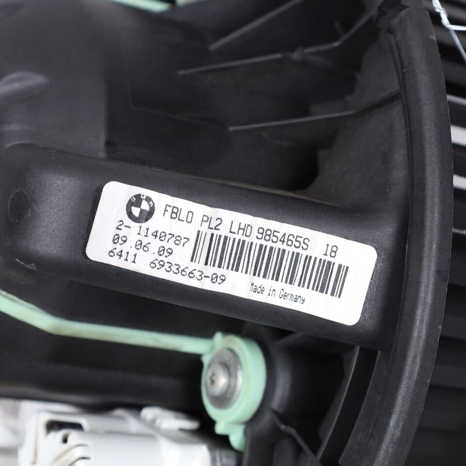 BMW 325i 328i 330i 335i M3 2006-2013 calentador soplador motor 6411693363 fabricante de equipos originales usado Foto 4 de 4