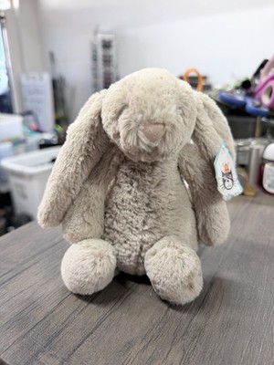 RETIRED RARE Jellycat Mini 7  Small Bashful Truffle Bunny Plushie Stuffed Animal