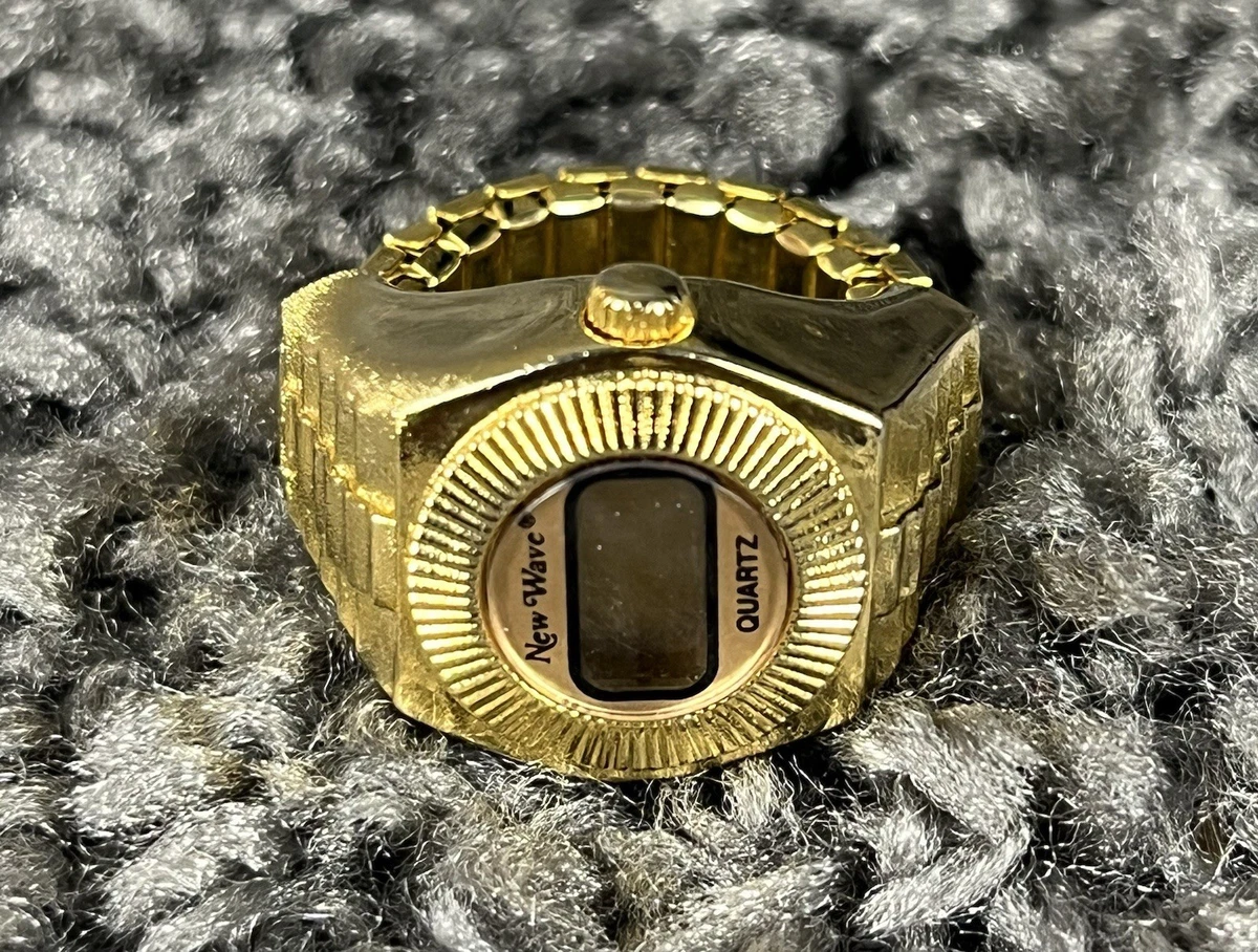 Delta Impex Digital Ring Watch - New Wave Quartz - Needs A 