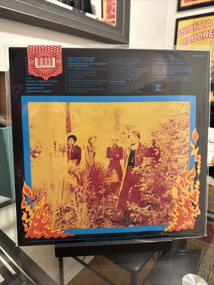 The Meters - Fire On The Bayou (Rhino Reserve) [New Vinyl Record LP] - Image 2 of 2