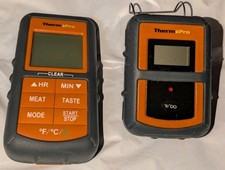 ThermoPro Remote Food Thermometer Cook Like A Pro BBQ Grill Smoker TP-07S Used