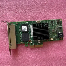Intel i350-T4 4-Port 1GbE PCIe Network Adapter ✅SFF Low Profile✅Dell T34F4 ✅