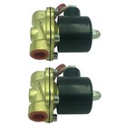 DC24V / 220V 1/2- Laiton Electrovanne Electrique Eau Normalement Fermé
