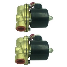 DC24V / 220V 1/2- Laiton Electrovanne Electrique Eau  Normalement Fermé