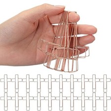 Tenceur 50 Pcs Cross Paper Clips Large Bible Bookmark Jumbo