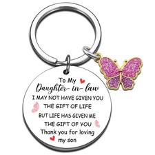 Daughter In Law Gift, Thank You For Loving My Son, Mothers Day, Birthday,Wedding