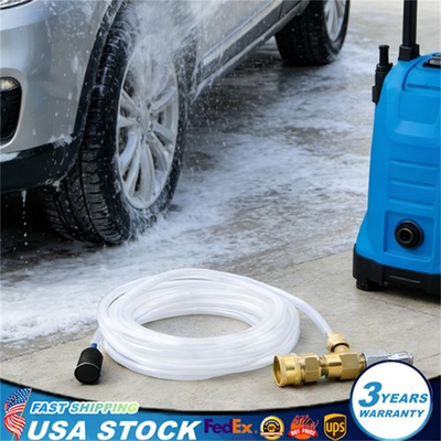 #ad 5000 PSI Adjustable Soap Injector for High Pressure Washer Soap Dispenser Kit $14.45