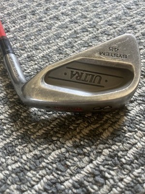 Wilson Ultra 8 Iron   System 45 Fiberglass Handle Type Unknown Grip Okay