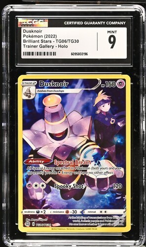 Dusknoir graded CGC 9 for sale on eBay