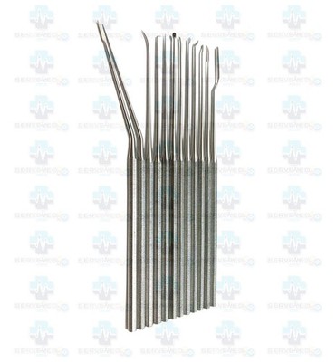 Micro Repositor Shea Ear Operation Set of 12 Pcs Surgical Tools ENT Instruments