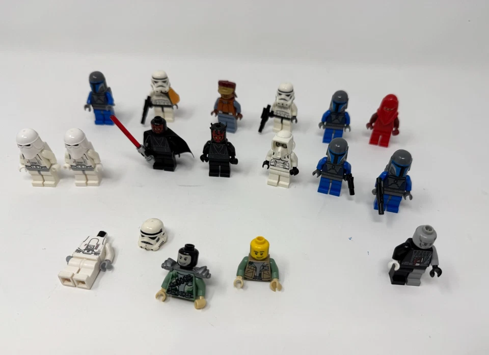 Lego Star Wars Minifigures Lot Darth Vader Battle Damaged Sandtrooper - Image 2 of 4