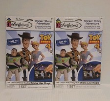 2x Colorforms Toy Story 4 Sticker Story Adventure Play Set