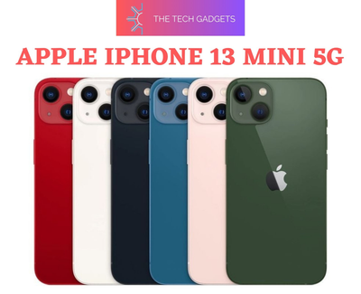 Apple iPhone 13 Mini 5G - 128GB - Unlocked iOS Smartphone - All
