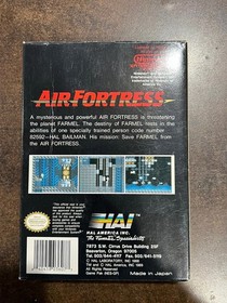 Air Fortress Nintendo NES Complete CIB