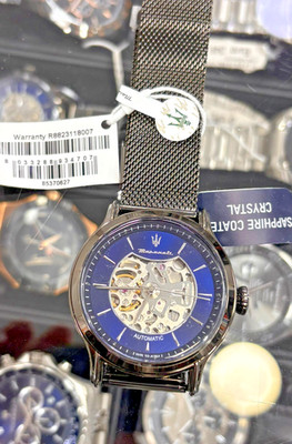 Maserati Epoche R8823118007 Skeleton Automatik Herrenuhr