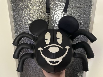 Loungefly Stitch Shoppe X Disney Mickey Glow Spider Crossbody Bag