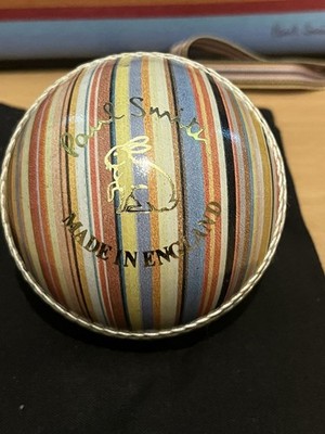 Paul Smith Leather Cricket Ball. Very Rare Limited Edition