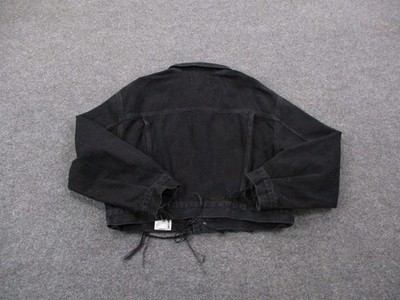 AGOLDE CHARLデニムジャケット M Agolde Jean Jacket Womens M Black Charli Denim Trucker Workwear