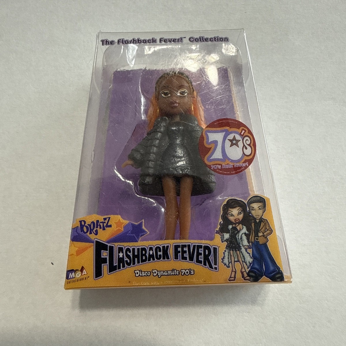 Disco the ハッスル/minx Bratz Doll Mini Flashback Fever Disco Dynamite 70's MGA