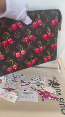 Louis Vuitton Takashi Murakami 2025 LV X TM Cherry Toiletry Pouch