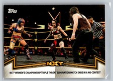 NXT Women’s Championship Triple Threat 2018 Topps WWE Memorable Matches