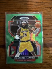 2021-22 Panini Prizm - Montrezl Harrell - Green Prizm - #137  Washington Wizards