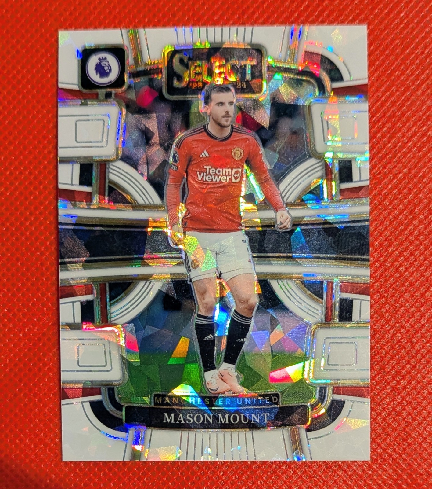 2023-24 Panini Select Premier League - Terrace Mason Mount #67 White Ice 27/85
