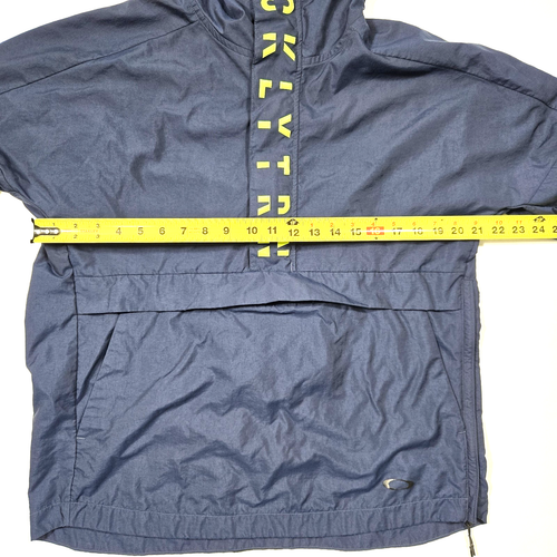Felpa con cappuccio Oakley nylon anorak adulto media giacca a vento golf pullover - Foto 11 di 16