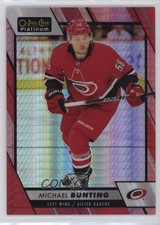2023-24 O-Pee-Chee Platinum Red Prism 158/199 Michael Bunting #16 03mw
