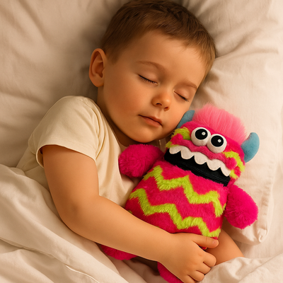 Worry Monster 30cm Bad Dreams Anxiety Worries Eater Zip Mouth