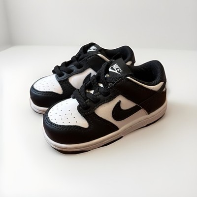NIKE Toddler's SB Dunk Low Retro Sneakers CW1589-100 Size US 6C Pre Owned