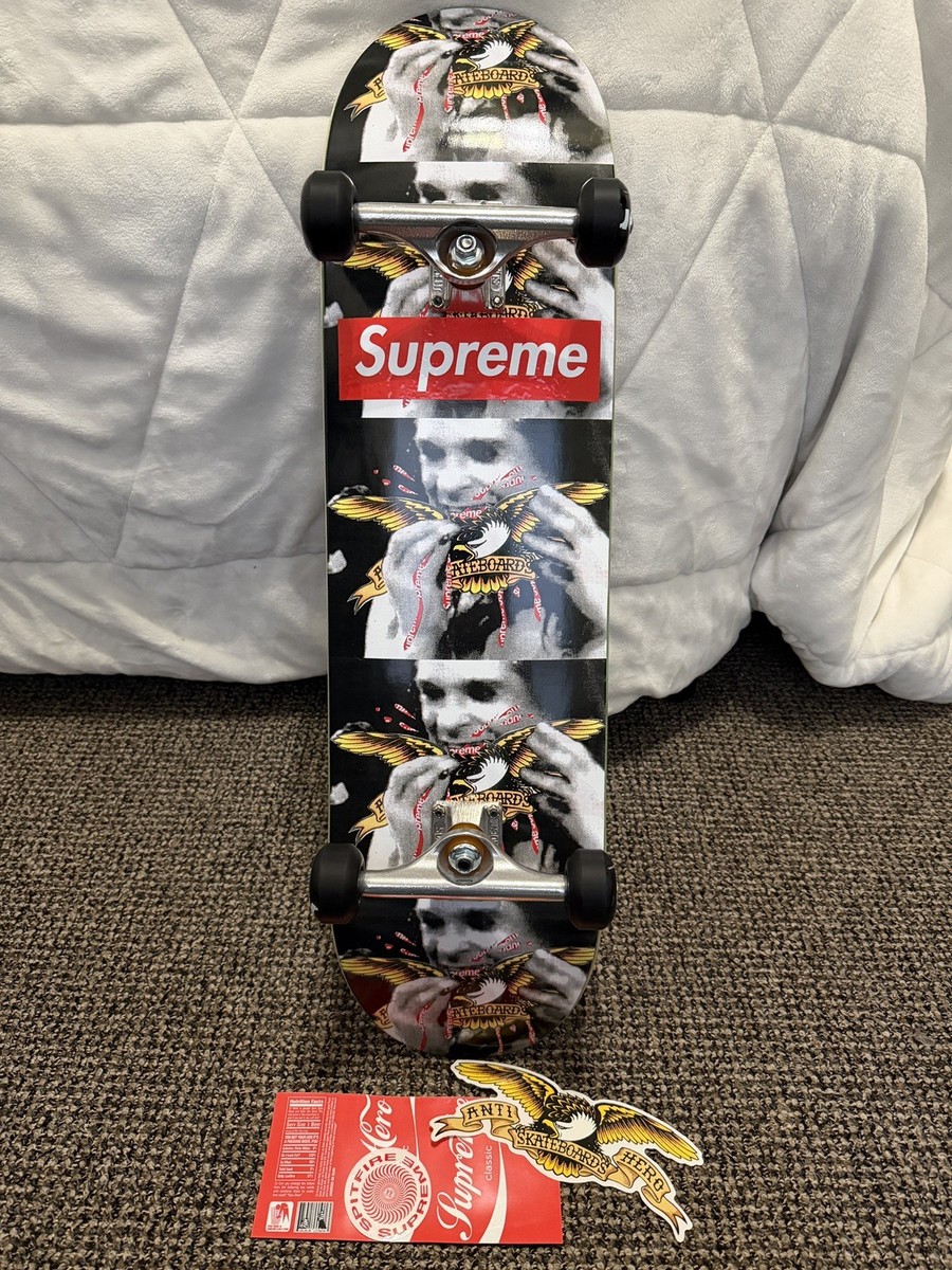 Supreme x AntiHero Ozzy Osbourne Skateboard COMPLETE SETUP NEVER