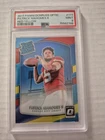 Patrick Mahomes Optic Rated Rookie Red And Yellow PSA 9