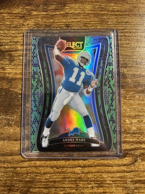 2024 Panini Select Andre Ware Snakeskin Snake Skin Prizm Suite Level #1/2 SSP