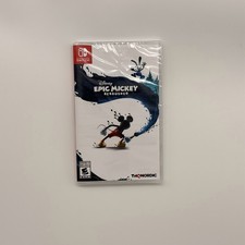 Nintendo Disney Epic Mickey Rebrushed - Switch - Brand New, Sealed