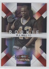 2009 Donruss Threads Rookie Century Proof Red PJ Hill #177 0a9