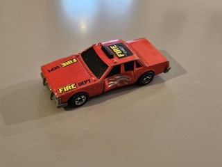 Hot Wheels Crack Ups Serie Mattel Fire Chief / Fire Smasher 1983 Rarität
