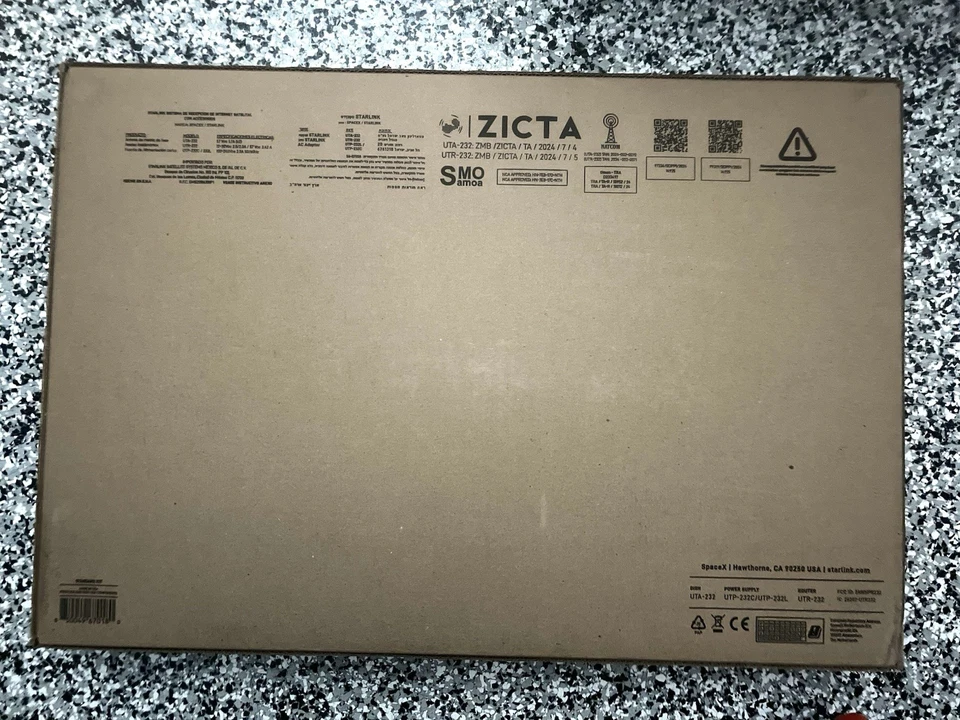 Starlink Standard Kit AX Tri Band Wi-Fi System V4 Gen 3 Brand New - Image 2 of 4