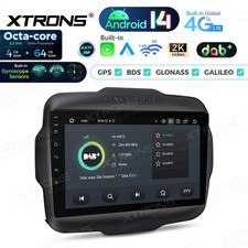 Autoradio Android 4/64gb Stereo Auto Jeep Renegade 2015-2020 GPS CarPlay DAB+ - Miniatura 3
