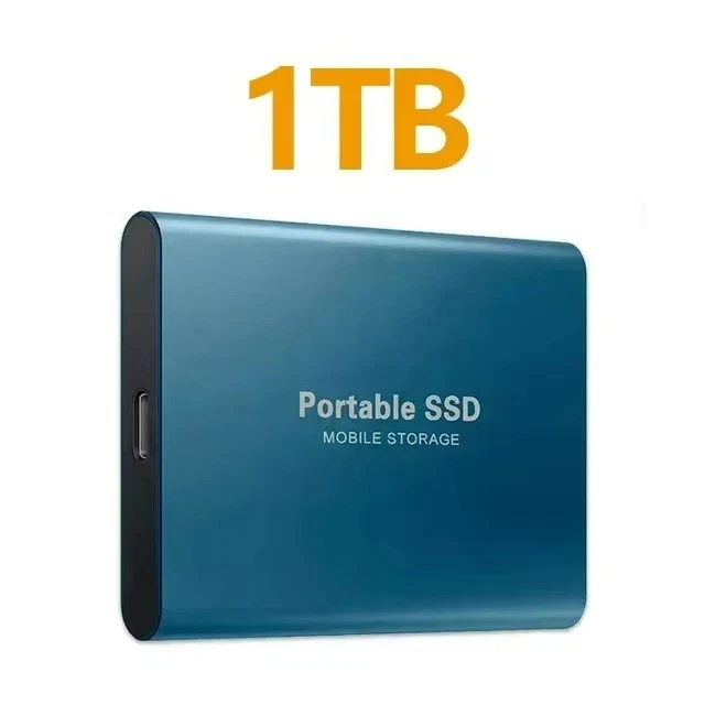 Portable Festplatte SSD 1 4TB USB 3.1 High Speed Externe Type-C PC Mac Handy - Bild 3 von 4