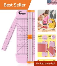 A5 Paper Cutter, Small Straight Paper Trimmer with Side Ruler