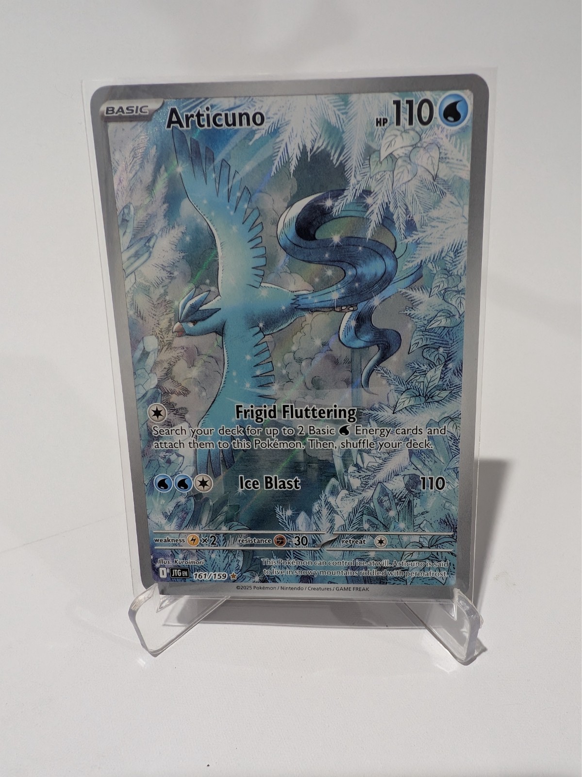 Articuno - 161/159 - Illustration Rare - Journey Together - Pokemon Card - NM